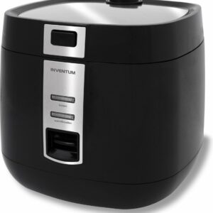 Inventum RK140ZW cuiseur à riz 1,4 L 540 W Noir, Acier inoxydable