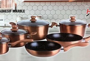 Homelux-Batterie de cuisine de 10 pièces