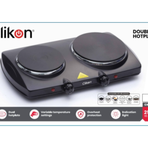 PLAQUE CHAUFFANTE DOUBLE CLIKON-CK4286 2500W