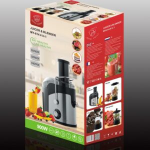 MIXEUR ROBOT MULTIFONCTION ROYAL SWISS 4 EN 1 MY-614