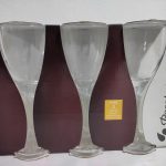LOT DE 3 VERRES DE CHAMPAGNE
