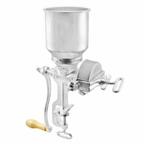 Machine à écraser manuelle - Gris Argent - Noir