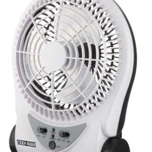 VENTILATEUR DE TABLE RECHARGEABLE  6″ AVEC LUMIÈRE-CRS 608