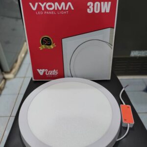 Panneau Lumineux VETO 30W LED Rond & Carré, Ultra Fin Et Economique