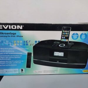 Poste Radio TEVION-MCD 214 pour iPhoneiPadiPod avec commande