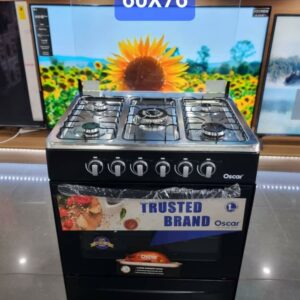 Cuisinière  OSCAR 60x76 - 06 foyers Automatique (Electrique)