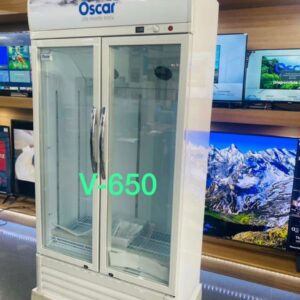 Réfrigérateur vitré OSCAR  double porte-553L OSC-RV650