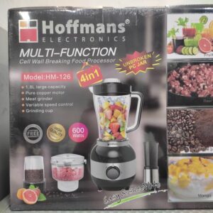 Mixeur multifonctions Hoffmans 4 en 1 - 600W - 1.8 Litres