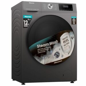 Machine à Laver Automatique - HISENSE - Lavante 8kg/séchante 5 kg - WD3Q8043