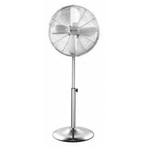 Ventilateur WOOLWORTH-sur pied en acier inoxydable