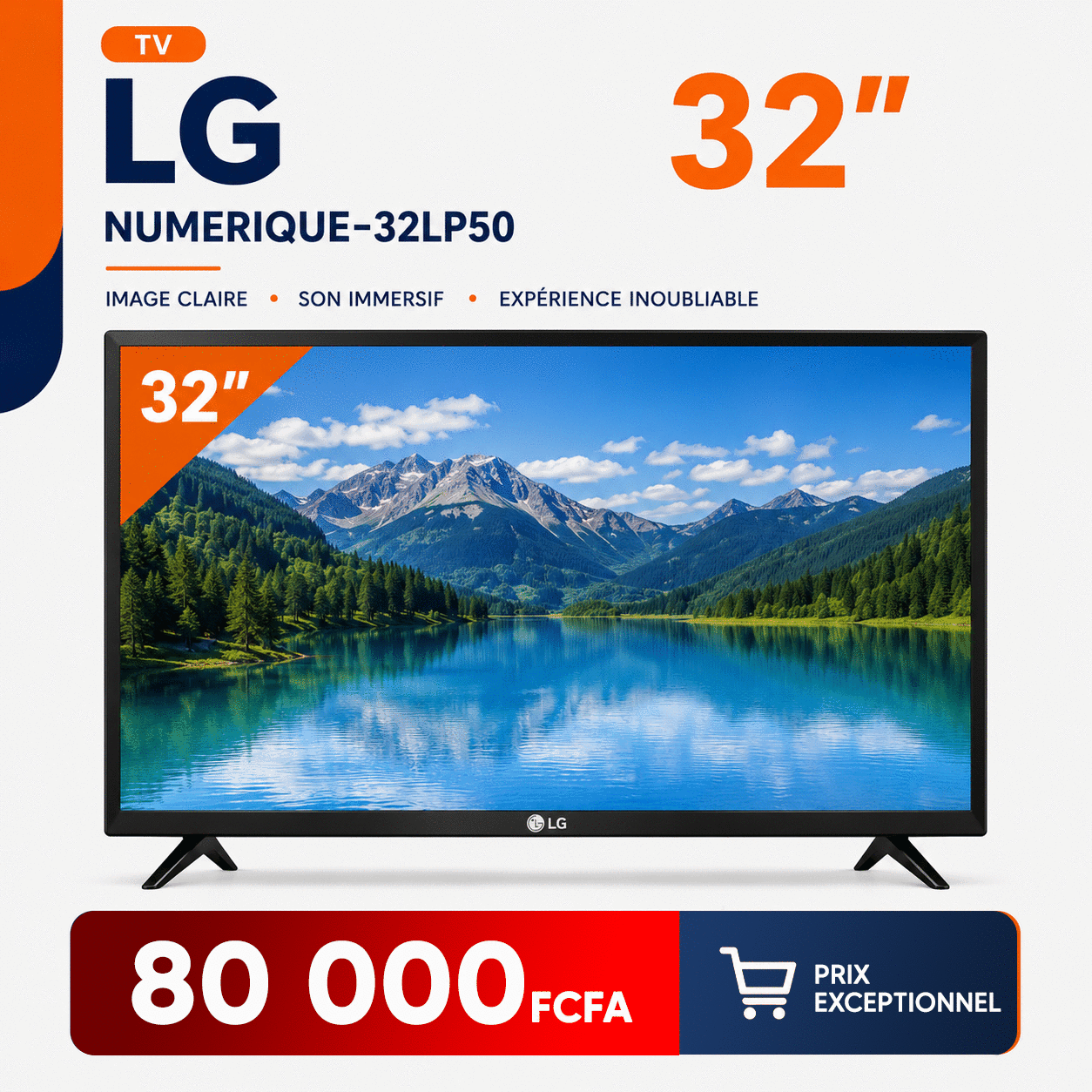 Led-tv-LG 32 pouces