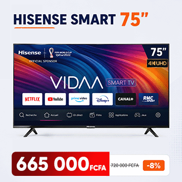 smart-tv-hisense 75 pouces