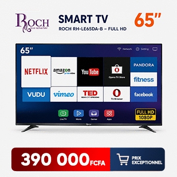 smart-tv-roch 65 pouces